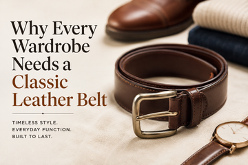 Why Every Wardrobe Needs a Classic Leather Belt