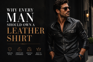 Why Every Man Should Own a Leather Shirt