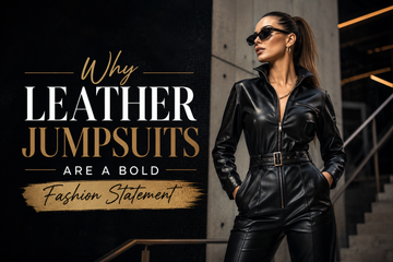 Why Leather Jumpsuits Are a Bold Fashion Statement