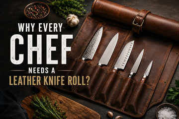 Why Every Chef Needs a Leather Knife Roll?