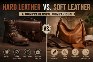Hard Leather vs. Soft Leather: A Comprehensive Comparison