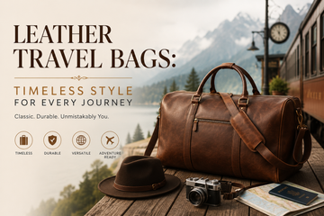 Leather Travel Bags: Timeless Style for Every Journey