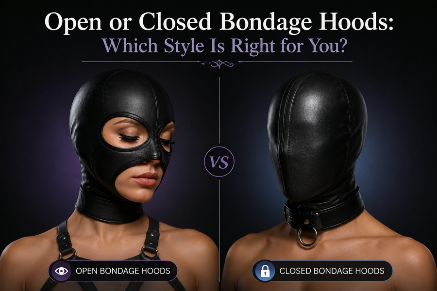 Open or Closed Bondage Hoods: Which Style Is Right for You?