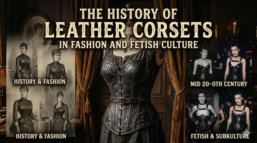 The History of Leather Corsets in Fashion and Fetish Culture