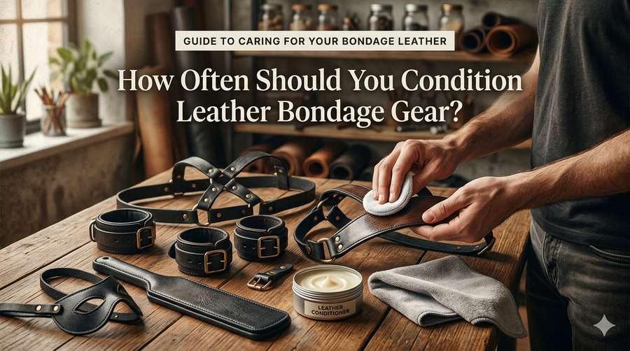 How Often Should You Condition Leather Bondage Gear?