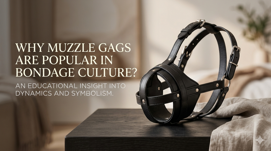 Why Muzzle Gags Are Popular in Bondage Culture?
