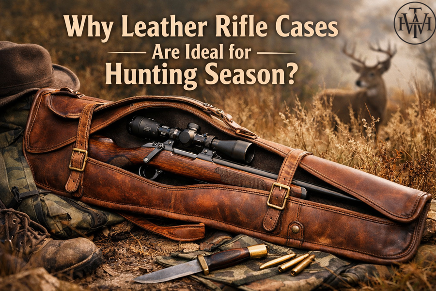 Leather Rifle Cases