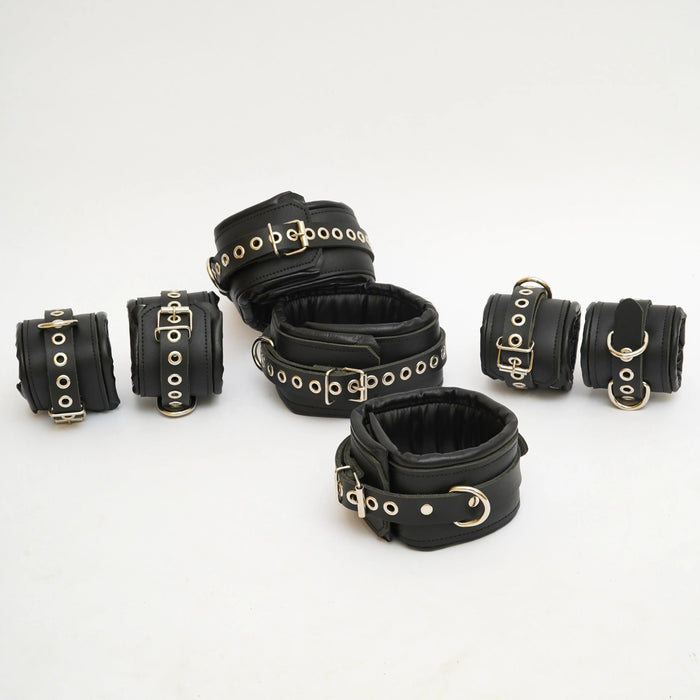 Leather Bondage Cuffs