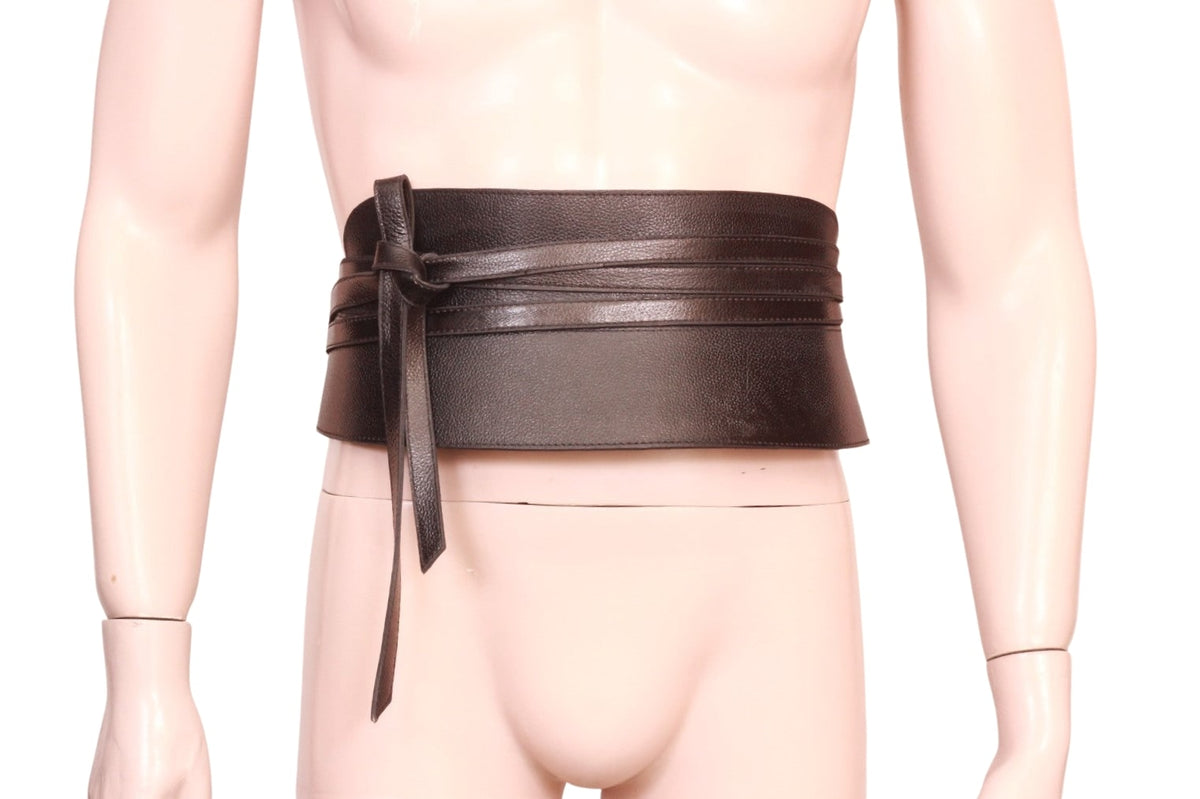 Exclusive Leather Obi Belt