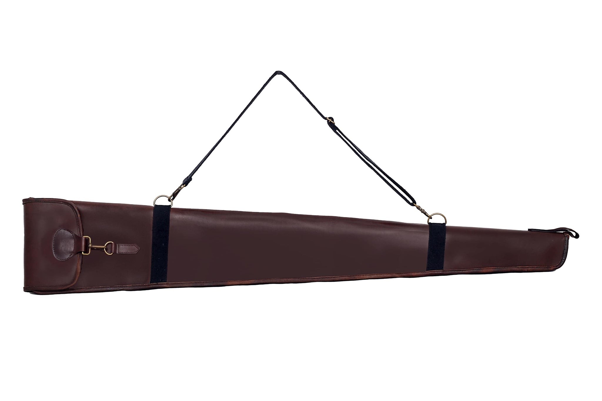 distressed leather gun case, distressed leather rifle case, distressed leather shotgun case, distressed leather gun slip case, Shotgun Cases Leather