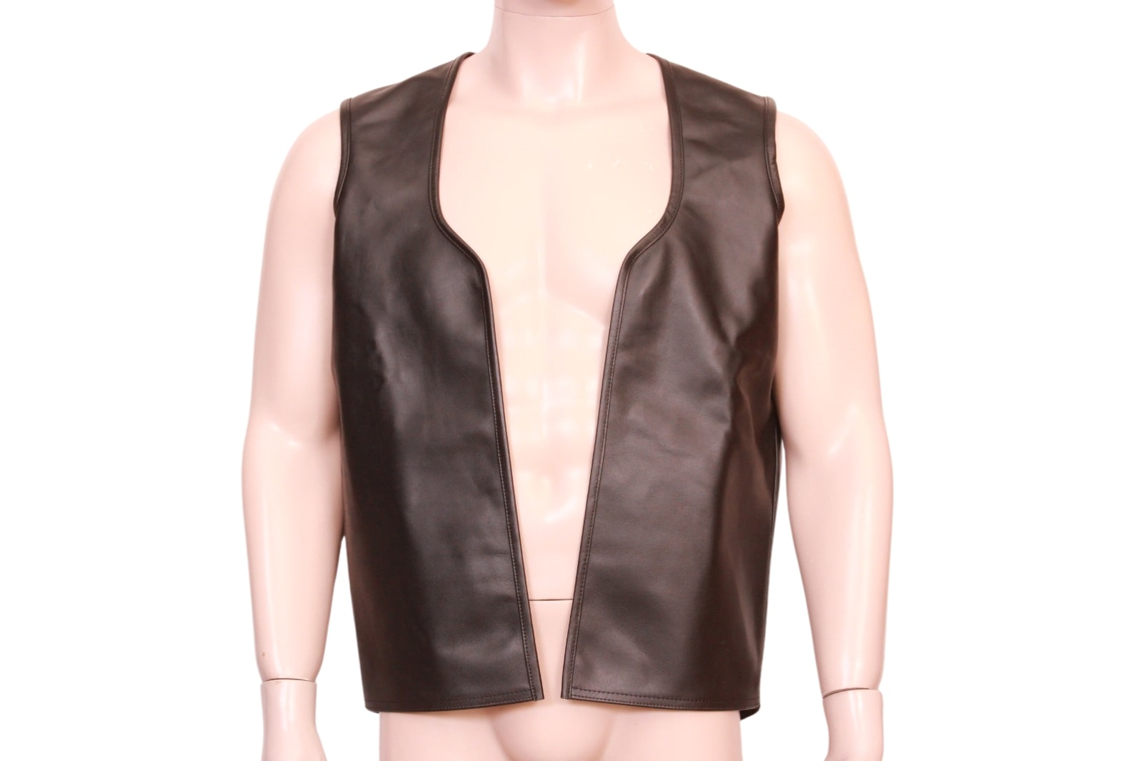 leather camping vest, leather vest, handcrafted leather vest, leather bondage vest, leather bdsm vest