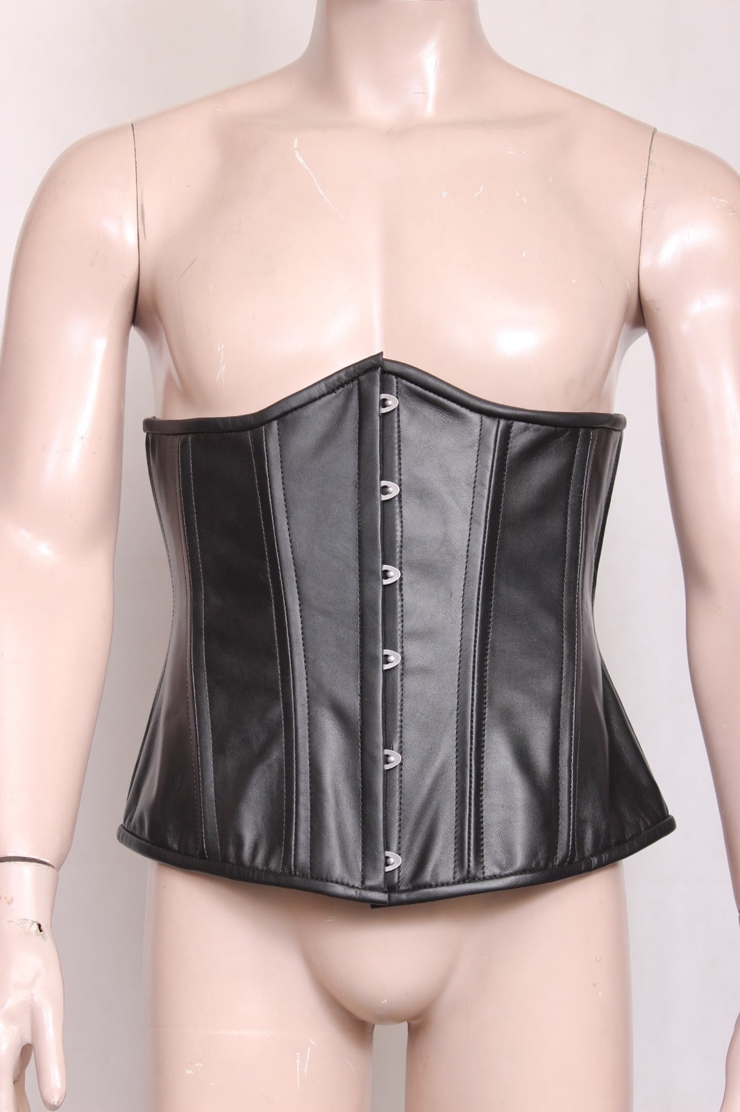 leather corset, leather underbust corset, black underbust corset, underbust corset, leather underbust corset