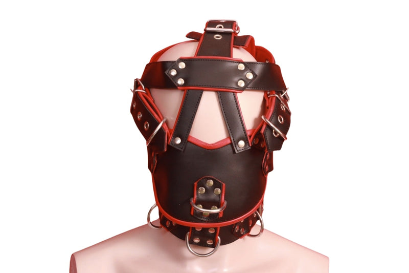 Product view of Bondage Muzzle With BDSM Head Harness