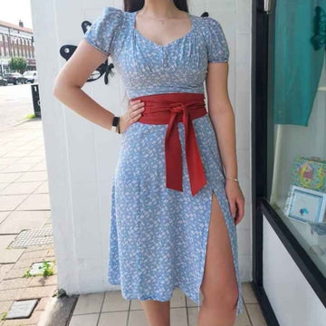 Leather Obi Belt For Women