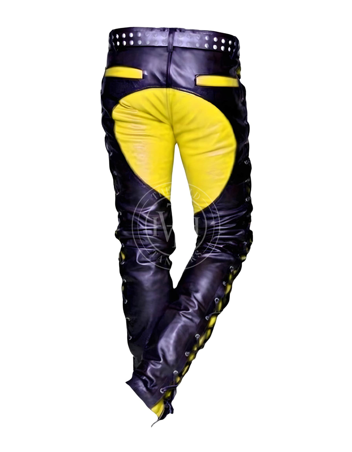 Genuine Leather Gay Laces Pants, view 5