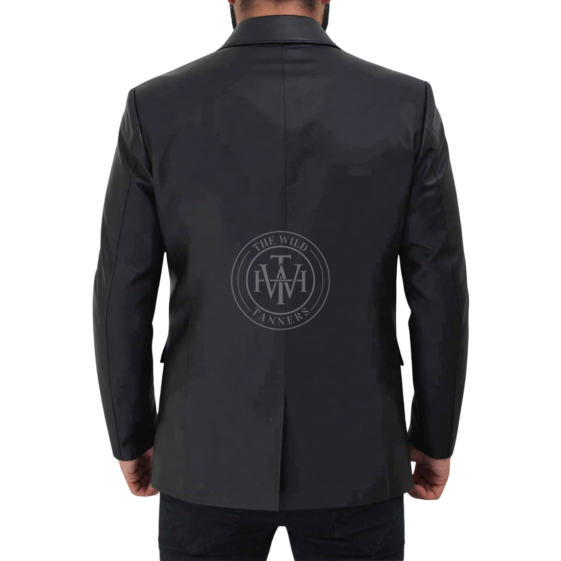 Leather Blazer Coat For Men