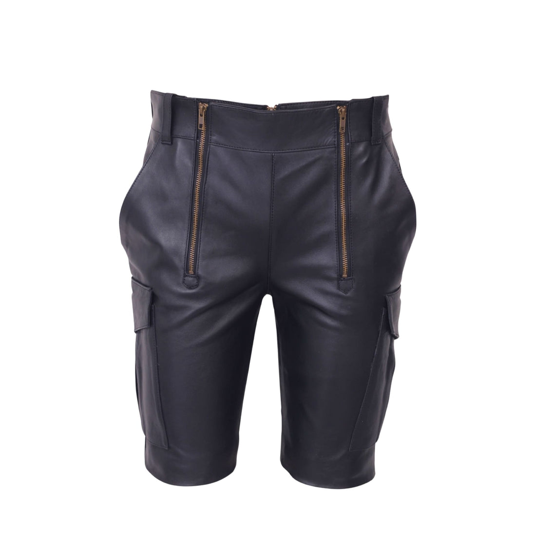 Stylish Mens Leather Cargo Shorts For Every Occasion