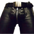 leather pants, leather BDSM pants, leather bondage pants, gay leather pants, leather pants mens