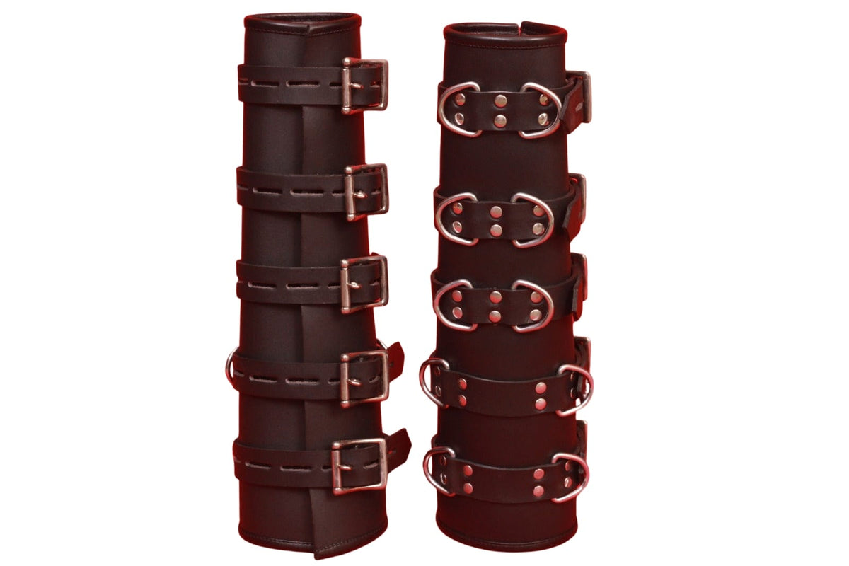 Heavy Duty Leather Arm Binders