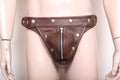leather jockstrap, leather thong, leather underwear, BDSM Jockstrap, leather bondage jockstrap, zipped leather jockstrap, leather jockstrap with zipper, leather zipped jockstrap
