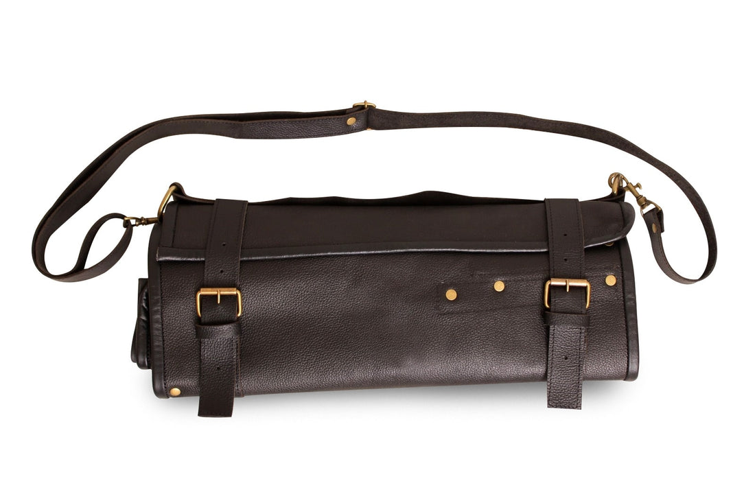 Leather Knife Roll, Chef Knife Roll, Chef Roll, Leather Tool Bag
