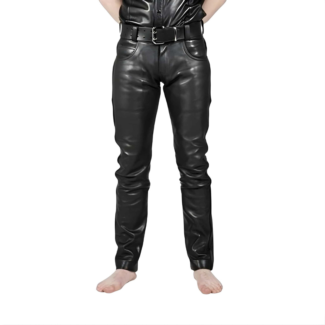 Black Leather Pants