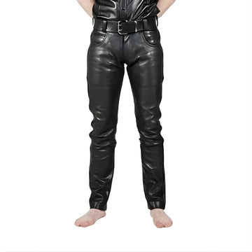 Black Leather Pants