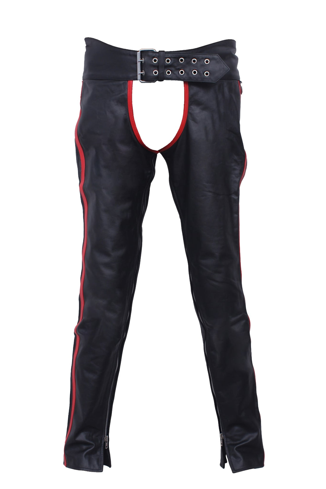 Real Leather Assless Chaps for Bikers