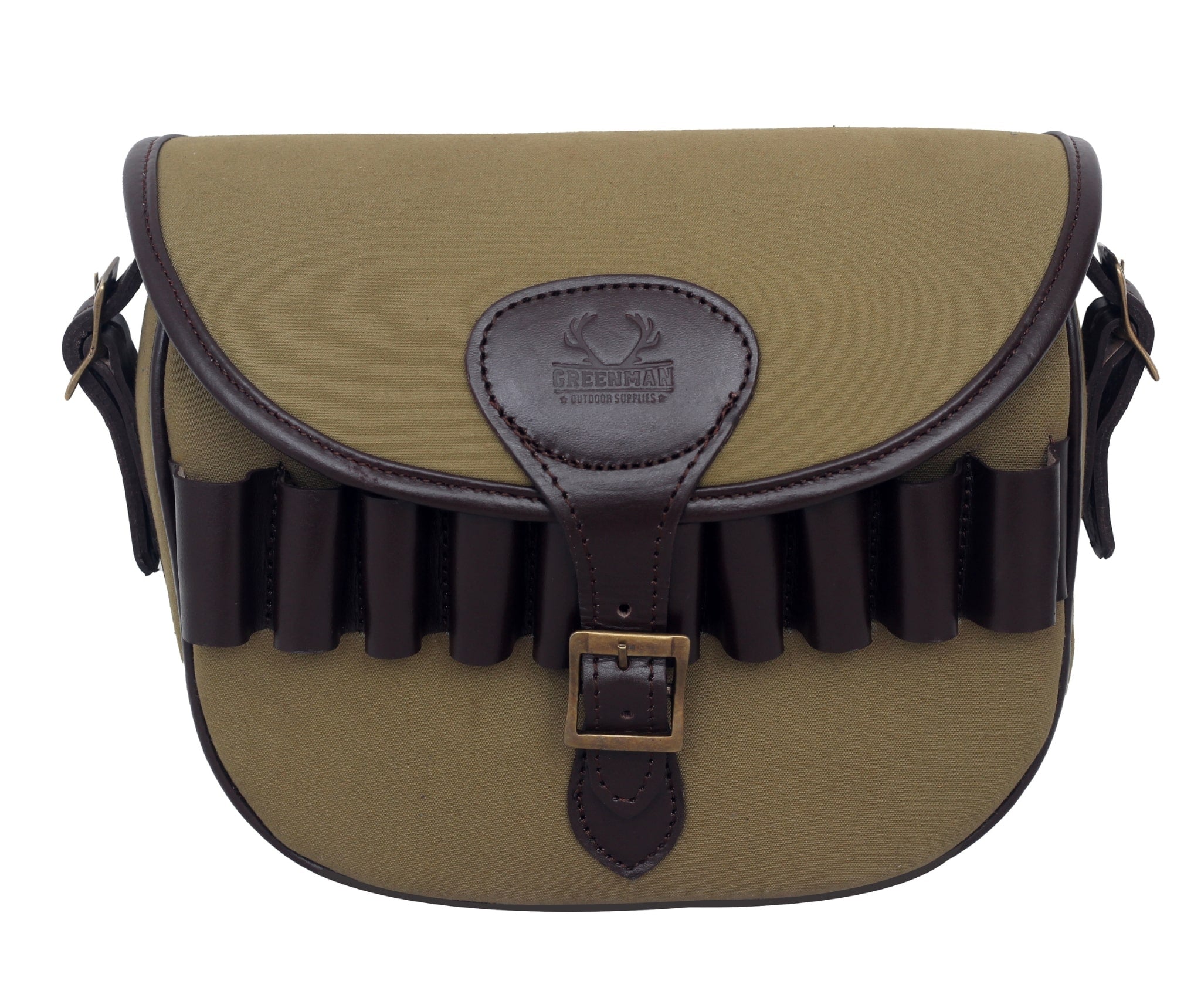 leather canvas cartridge bag, canvas cartridge bag, canvas ammo bag,  ammo storage solution