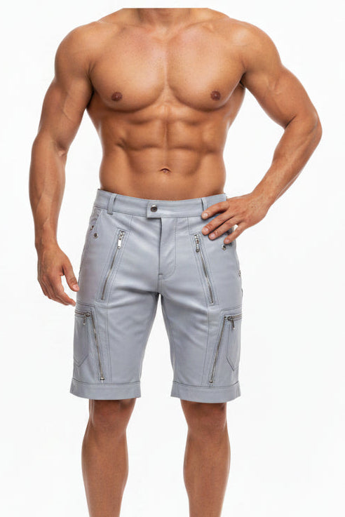 Leather Shorts, Leather Boxer , Men's Leather Boxer, Men's Leather Shorts