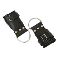 leather suspension cuffs, suspension cuffs, leather wrist cuffs, bondage suspension cuffs, bdsm suspension cuffs