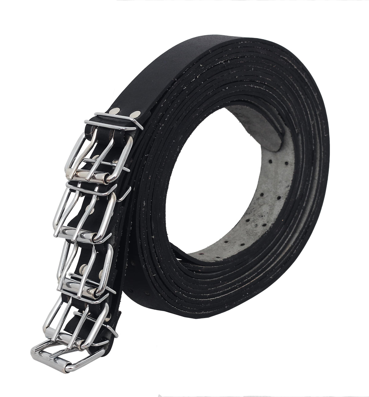 Premium leather restraint bondage belts set