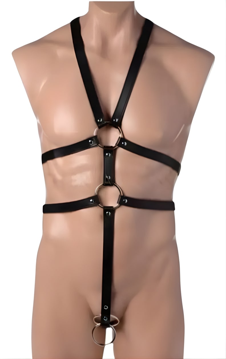 leather harness, leather gay harness, leather bondage harness, mens leather harness, leather harness for men, bondage harness, gay harness, gay leather harness, mens leather harness, leather full body harness
