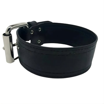 Leather BDSM Slave Collar