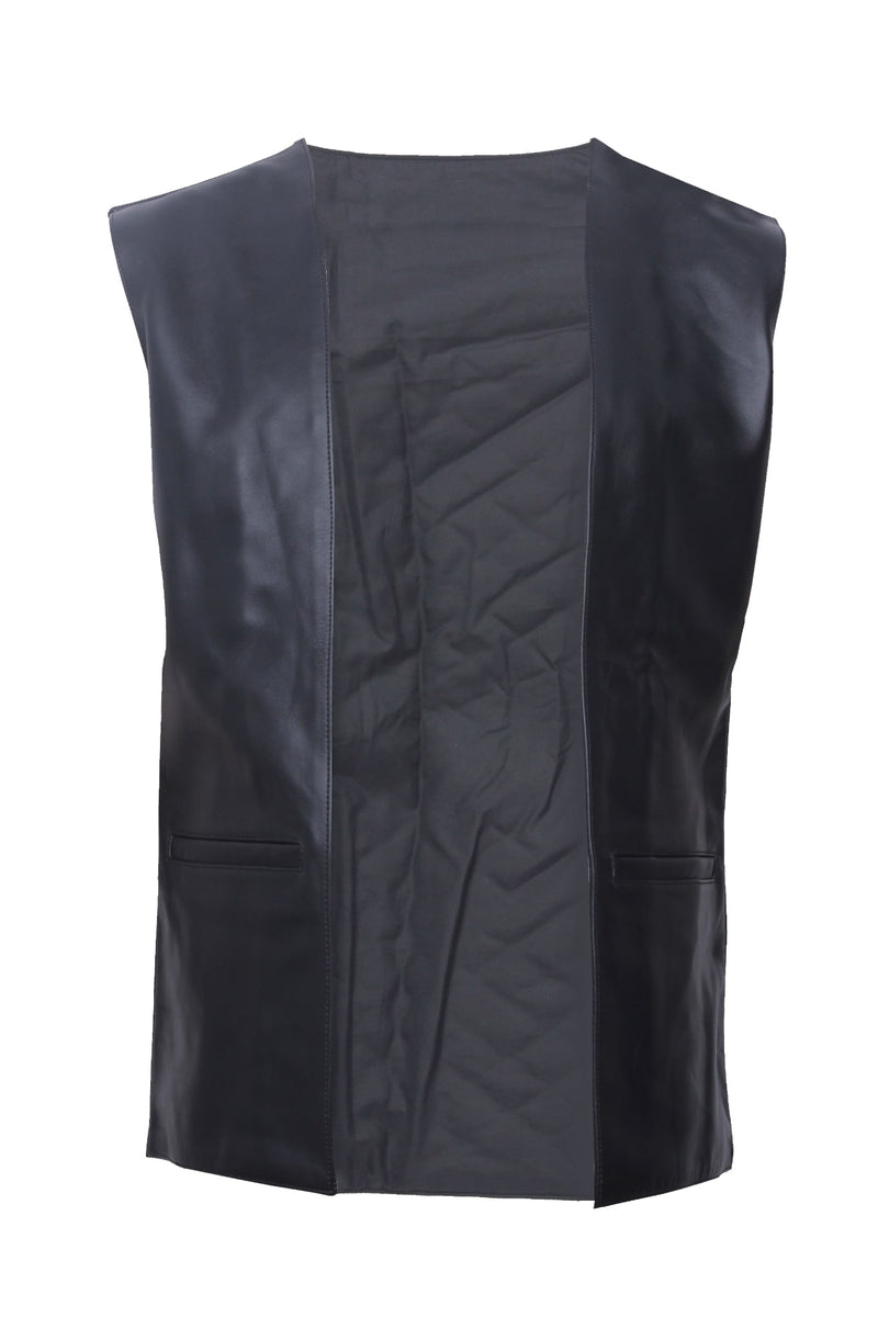 leather vest, gay leather vest, leather vest bdsm, bondage leather vest,