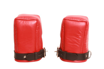 Premium Leather BDSM Mitts