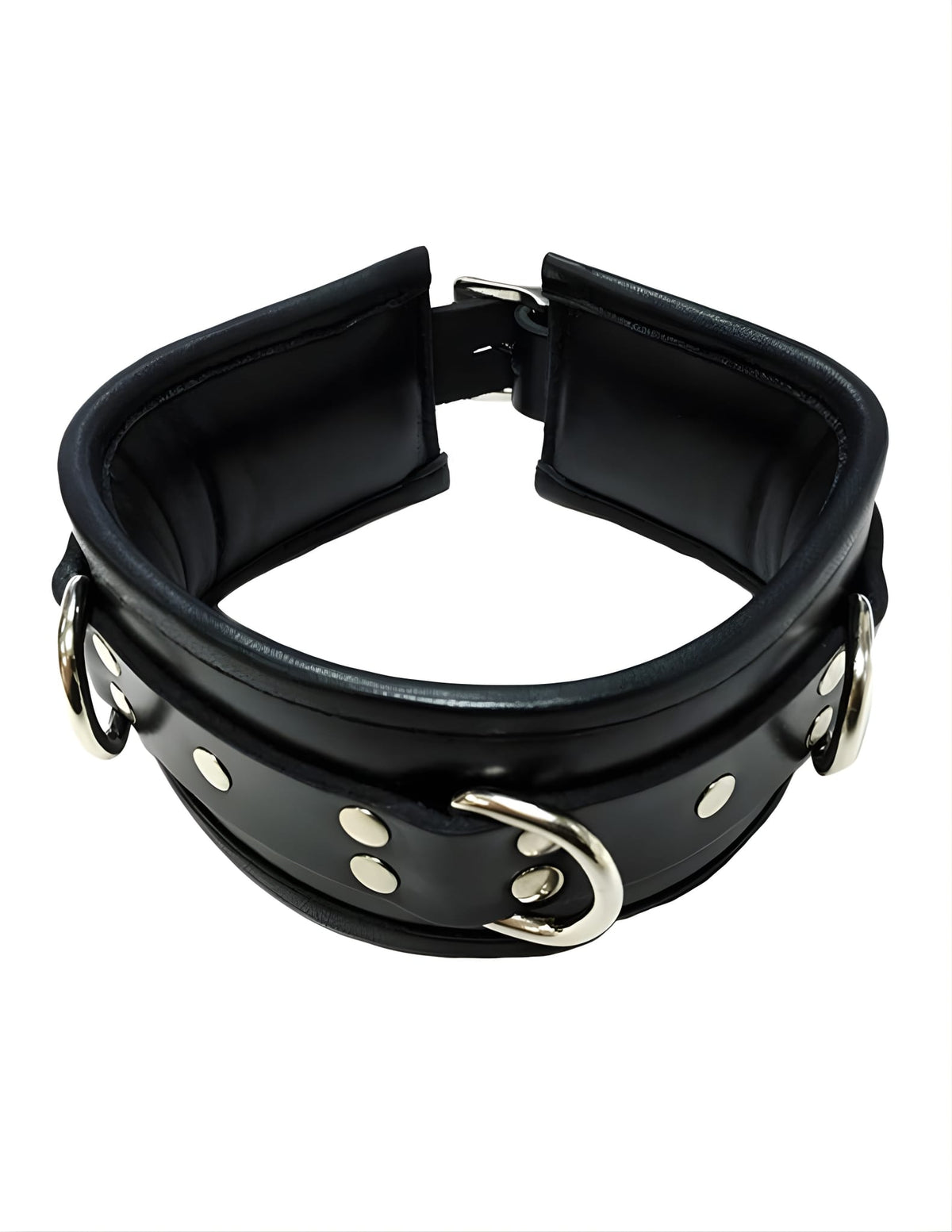 Genuine Leather BDSM Slave Collar
