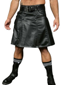 leather kilt, leather kilt for men, mens leather kilt, Gay Kilt, leather gladiator kilt