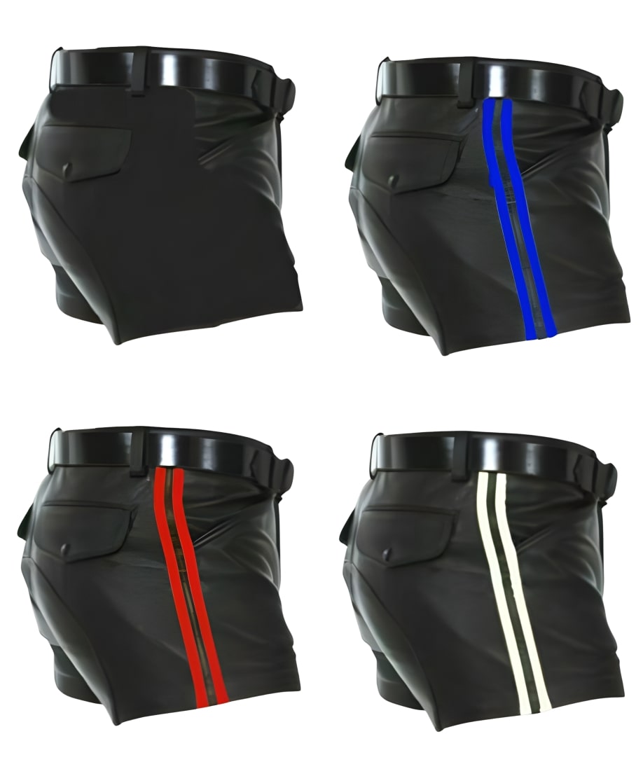 leather shorts, leather shorts bondage, leather shorts bdsm, leather gay shorts, gay leather shorts