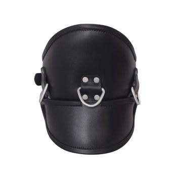 Genuine Leather Mens Bondage Collar