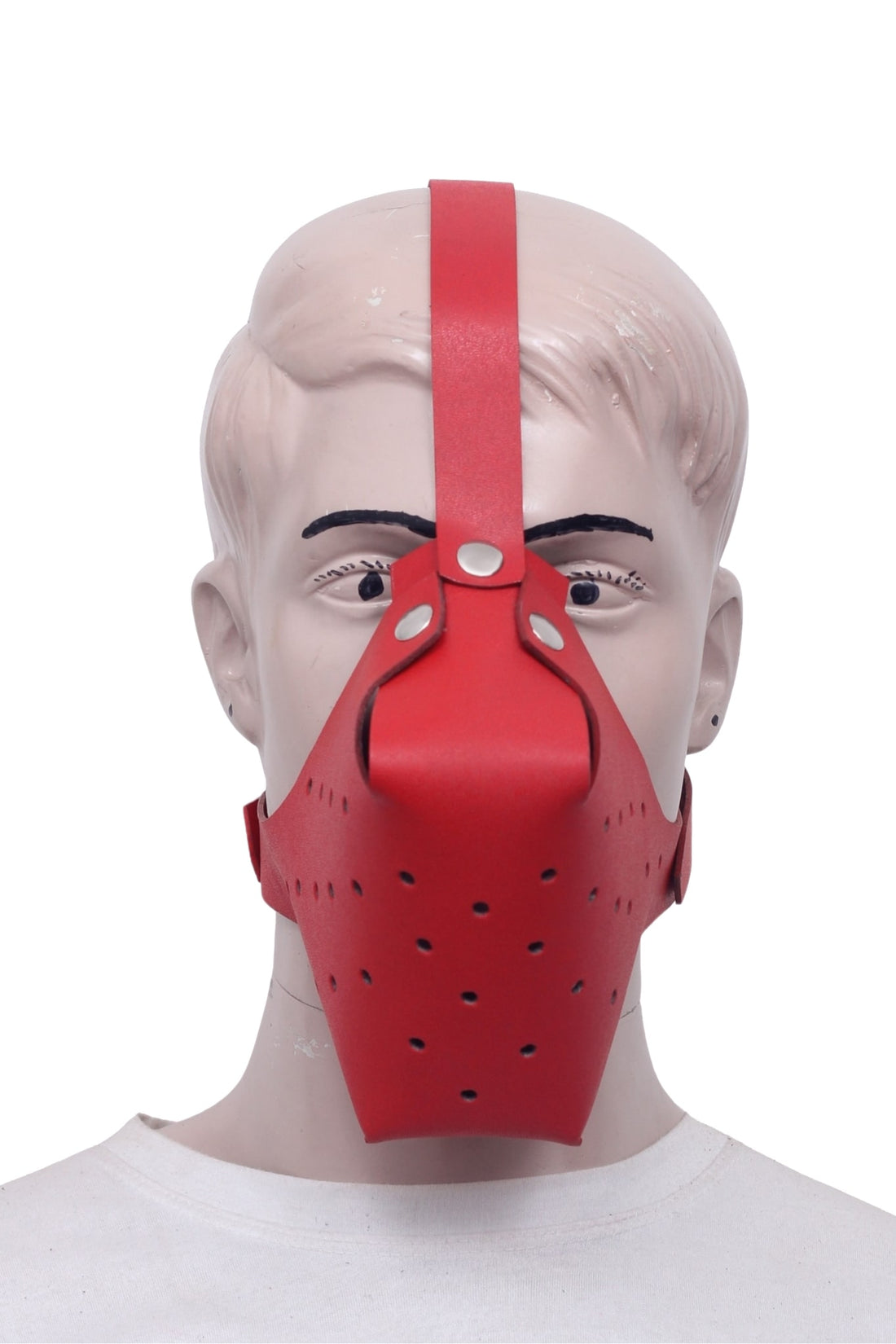 bdsm puppy muzzle, leather puppy play muzzle, bondage puppy hood muzzle, fetish leather dog muzzle mask