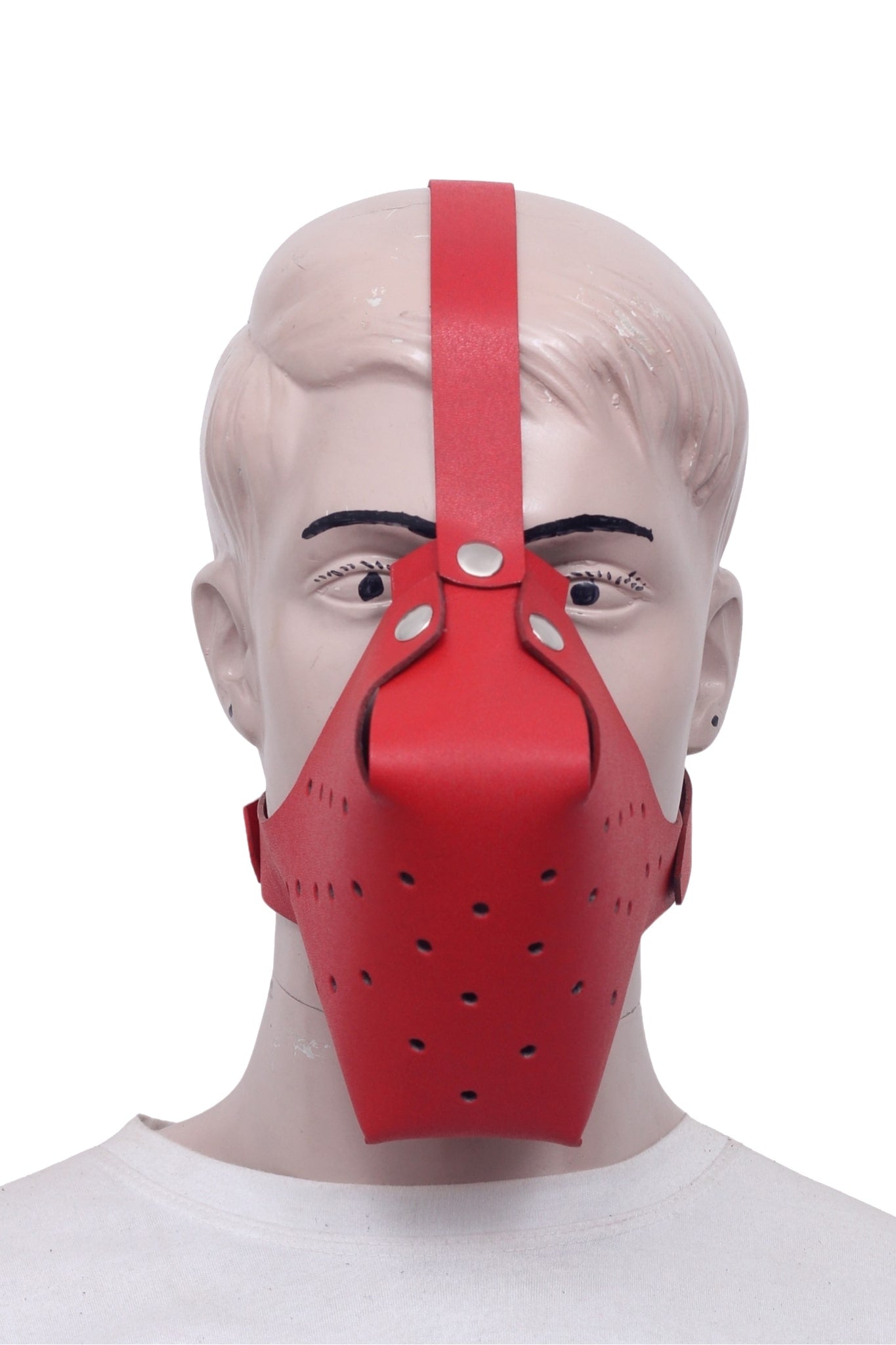 bdsm puppy muzzle, leather puppy play muzzle, bondage puppy hood muzzle, fetish leather dog muzzle mask