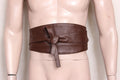 leather obi belt, leather wrap belts, leather sash belt, brown wrap belt, handmade leather wrap belt