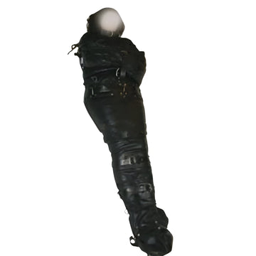 BDSM Leather Sleep Sack for Ultimate Restriction
