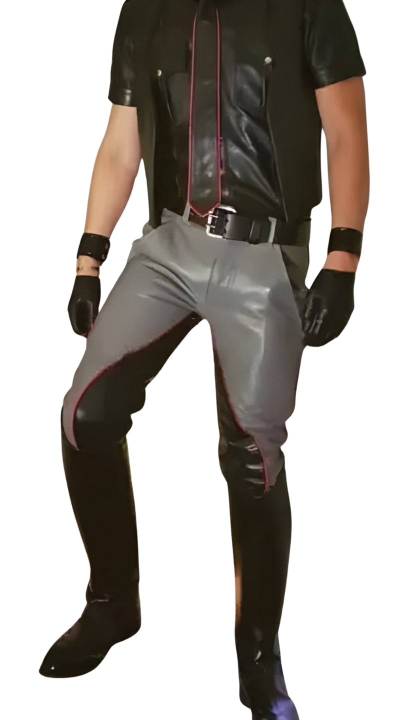 leather pants, leather BDSM pants, leather bondage pants, gay leather pants, leather pants mens, leather gay pants