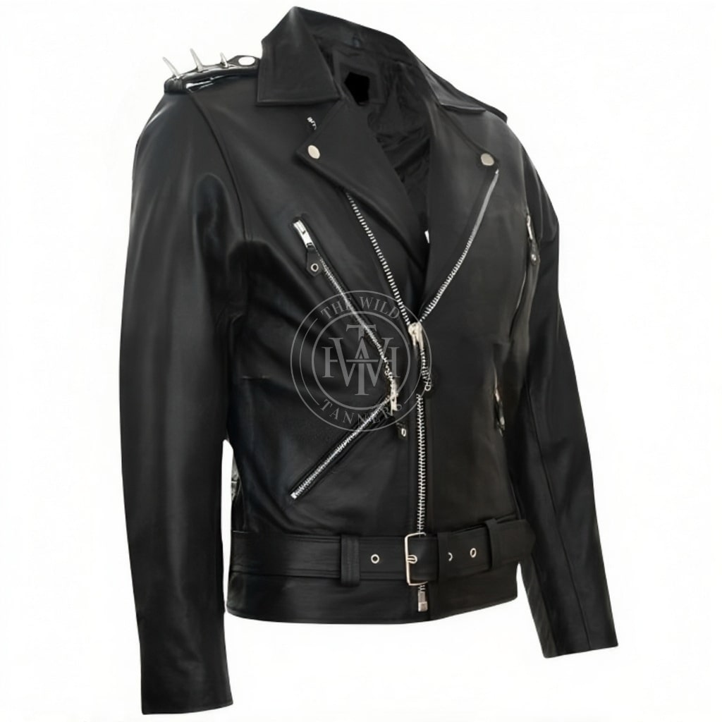 Premium Leather Jacket For Men, view 2