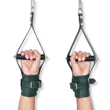 Genuine Leather Wrist Suspension Cuffs