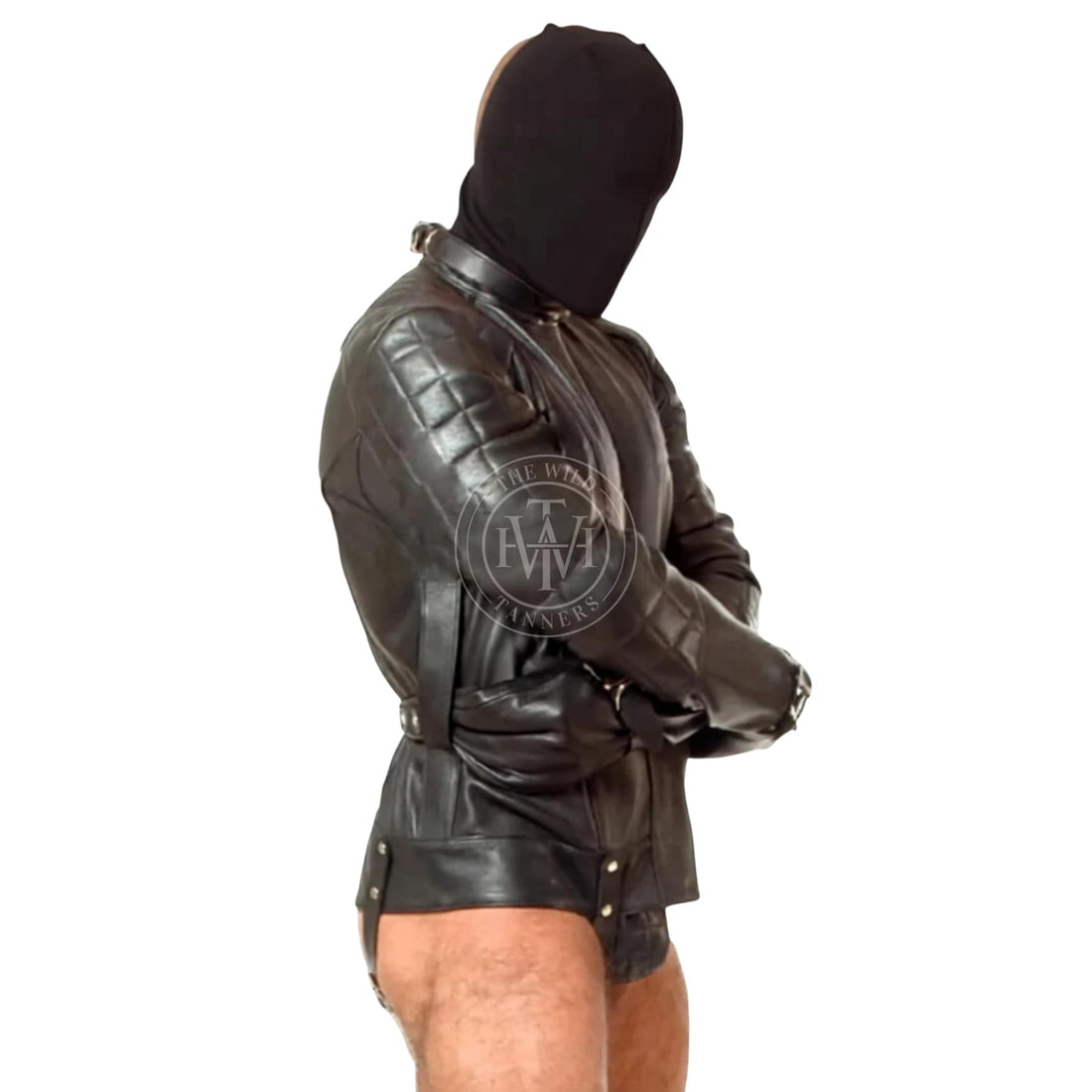 Leather Straitjacket Bondage, Leather Straight Jacket, straight jacket bdsm, leather straitjackets