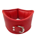 leather bdsm collar, leather bondage collar, leather slave collar, leather neck restraint, leather posture collar, posture collar bondage, bdsm posture collar