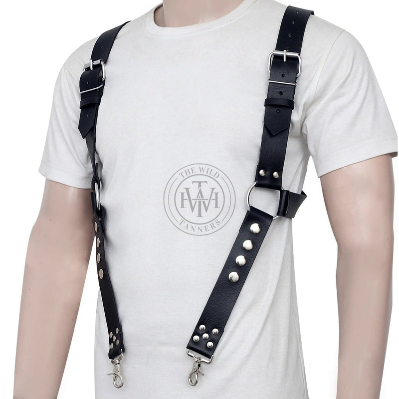 Leather Fashion Harness, Leather men harness, leather harness, Leather body harness